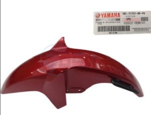 Product image: Yamaha - 18CY215100P0 - FRONT FENDER ASSY 