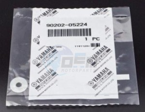 Product image: Yamaha - 902020522400 - WASHER, PLATE  