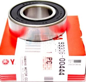 Product image: Yamaha - 933060044400 - BEARING 6004 RS 