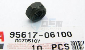 Product image: Yamaha - 956170610000 - NUT, FLANGE  