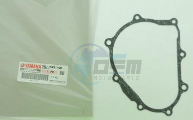 Product image: Yamaha - 5NL154510000 - GASKET, CRANKCASE COVER 1  0