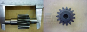 Product image: Sym - 23421-L3A-300 - COUNTER SHAFT COMP 