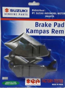 Product image: Suzuki - 59100-34880 - PAD SET 