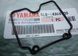 Product image: Yamaha - 5LB143840000 - GASKET, FLOAT CHAMBER 