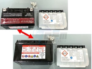 Product image: Sym - 31500-H12-100 - YTX7A-BS 