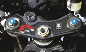 Product image: Suzuki - 990D0-02H01-PAD - YOKE PROTECTOR, CARBON DESIGN 