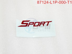 Product image: Sym - 87124-L1P-000-T1 - MARK SPORT STRIPE TYPE1 