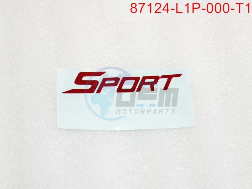 Product image: Sym - 87124-L1P-000-T1 - MARK SPORT STRIPE TYPE1  0