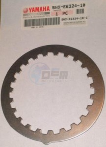 Product image: Yamaha - 5WXE63241000 - PLATE, CLUTCH 1 