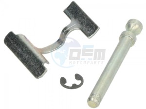 Product image: Piaggio - 498849 - CALIPER PINS OVERHAUL KIT 