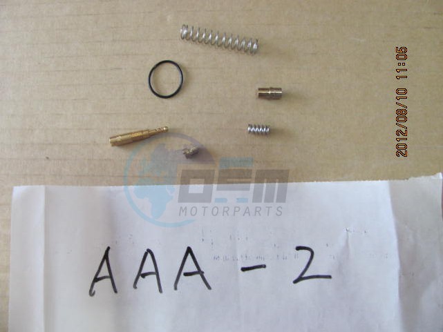 Product image: Sym - AAA-2 - CARB. SCREW FIX SET.  0