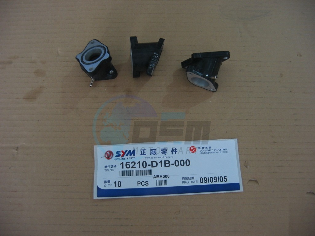 Product image: Sym - 16210-D1B-000 - FLANGE CARB.COMP.  0