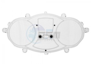 Product image: Piaggio - 640434 - TRANSPARENT COVER COMPL. OF PUSH SWITCHS 