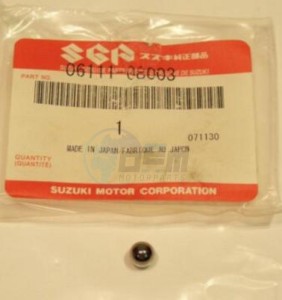 Product image: Suzuki - 06111-08003 - BALL 