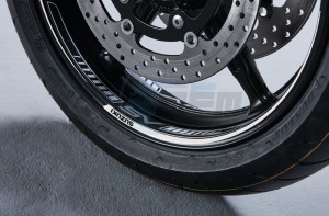 Product image: Suzuki - 990D0-WHL02-WHT - Suzuki fading white wheel striping 