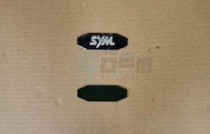 Product image: Sym - 87170-XA4-000 - HANDLE HOLDER EMBLEM 