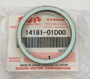 Product image: Suzuki - 14181-01D00 - GASKET,EXHAUST 