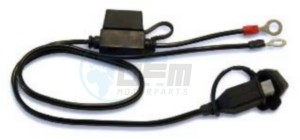 Product image: Suzuki - 990D0-OPTIM-CAB - CONNECT. CABLE BATTERY CHARGER 