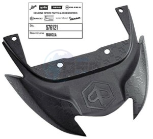 Product image: Piaggio - 576121 - HANDLE 