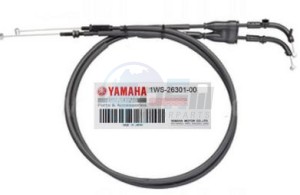 Product image: Yamaha - 1WS263010000 - THROTTLE CABLE ASSY 