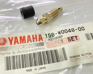 Product image: Yamaha - 15BW00480000 - BLEED SCREW KIT 