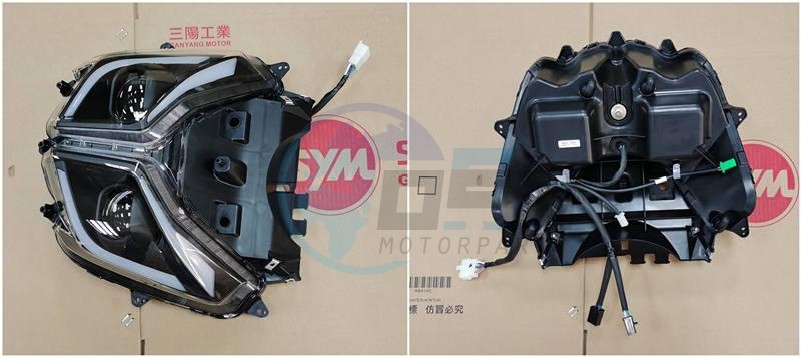 Product image: Sym - 33100-X8C-000 - HEAD LIGHT ASSY.  0