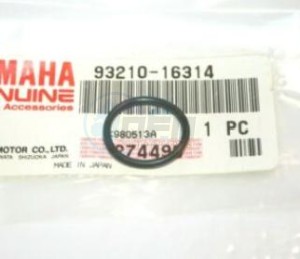 Product image: Yamaha - 932101631400 - O-RING  