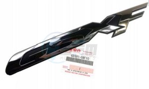 Product image: Suzuki - 68691-08F10 - EMBLEM, GSXF LH         