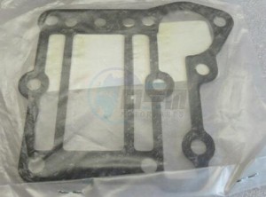 Product image: Yamaha - 6E041114A100 - GASKET,OUTER COVER EXHAUST 