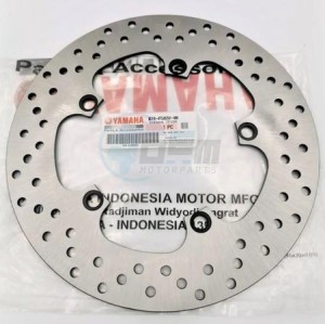 Product image: Yamaha - B74F582U0000 - DISK, BRAKE (RIGHT 