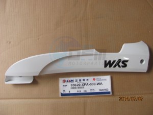 Product image: Sym - 83620-XFA-000-WA - L. SIDE COVER (WH-006) 