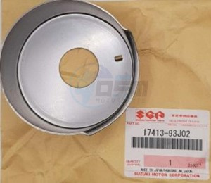 Product image: Suzuki - 17413-93J02 - SLEEVE,WATER PUMP CASE 