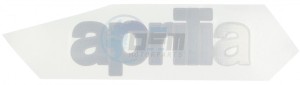 Product image: Aprilia - 860967 - .LH STICKER 