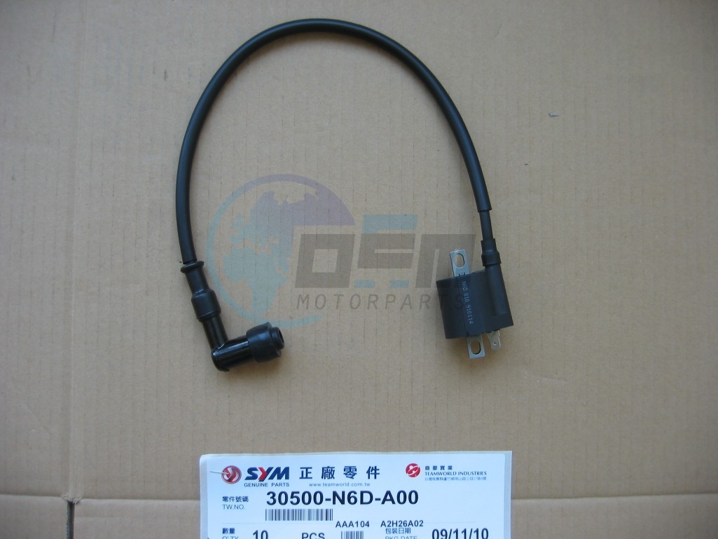 Product image: Sym - 30500-N6D-A00 - IGN  COIL COMP.  0