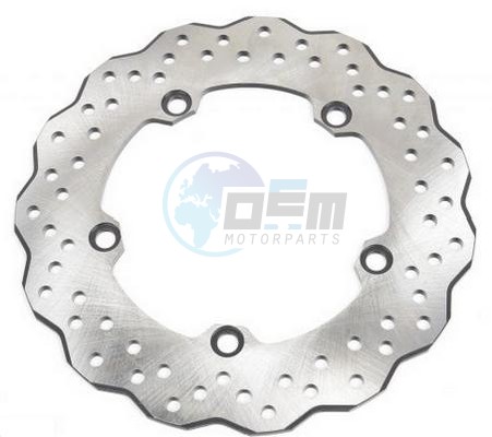 Product image: Yamaha - BW32582W0100 - DISK, REAR BRAKE 2  0