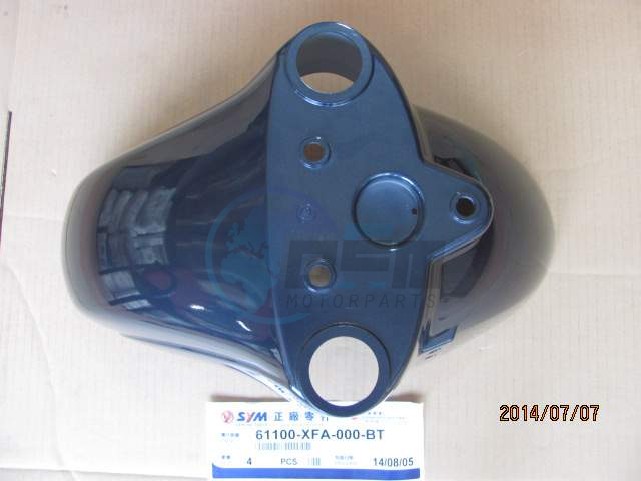 Product image: Sym - 61100-XFA-000-BT - FR.FENDER (BU-295S)  0