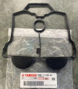 Product image: Yamaha - 33D111930100 - GASKET, HEAD COVER 1 