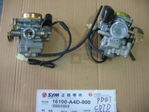 Product image: Sym - 16100-A4C-000 - CARBURETOR 