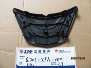 Product image: Sym - 81201-XPA-000 - RR CARRIER COVER 