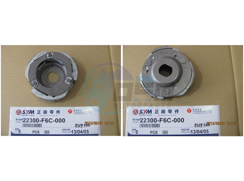 Product image: Sym - 22300-F6C-000 - DRIVE PLATE ASSY  0