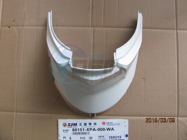 Product image: Sym - 80151-XPA-000-WA - CENTER COVER  0