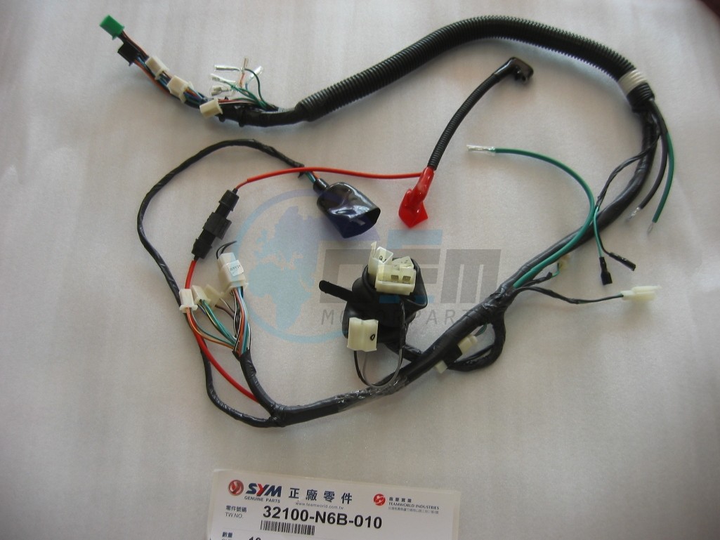Product image: Sym - 32100-N6B-010 - WIRE HARNESS  0