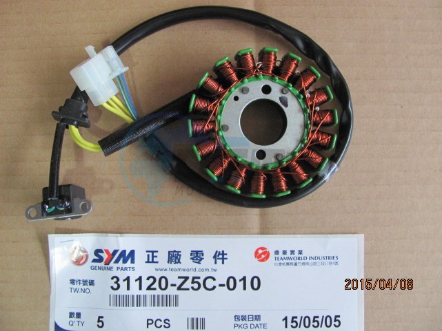 Product image: Sym - 31120-Z5C-010 - STATOR  0