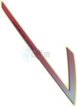 Product image: Sym - 87132-T6V-000-T2 - R SIDE COVER STRIPE (A) 