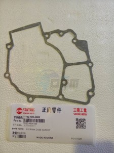 Product image: Sym - 11192-ARA-000 - R CRANK CASE GASKET 