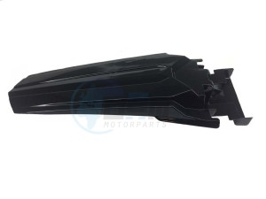 Product image: Rieju - 0/000.060.5184 - BLACK REAR MUDGUARD MRT 