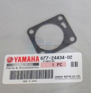 Product image: Yamaha - 677244340200 - GASKET, PUMP 1 