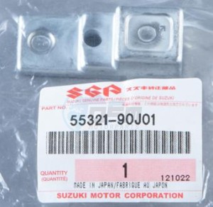 Product image: Suzuki - 55321-90J01 - Anodes  Zink for  DF 50AV/60AV/100C-140B 