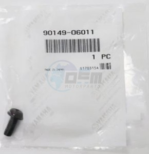 Product image: Yamaha - 901490601100 - SCREW  