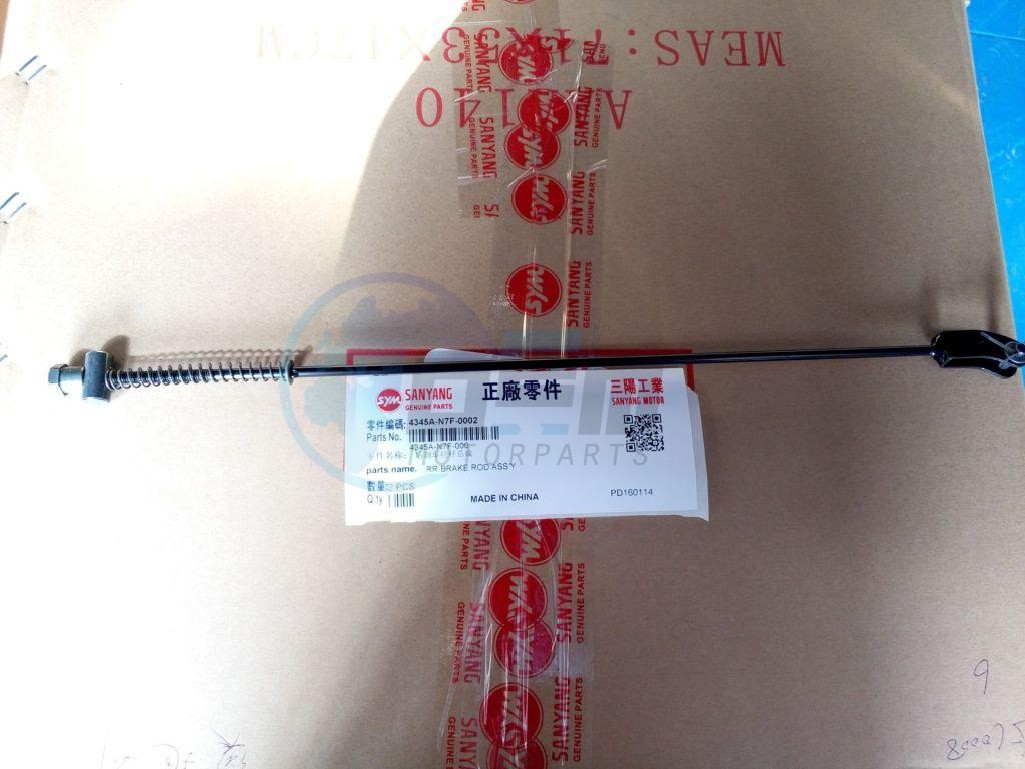 Product image: Sym - 4345A-N7F-000 - RR. BRAKE ROD  0